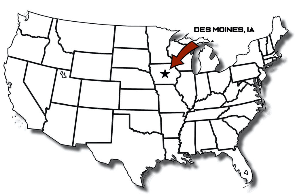 US Map of DSM