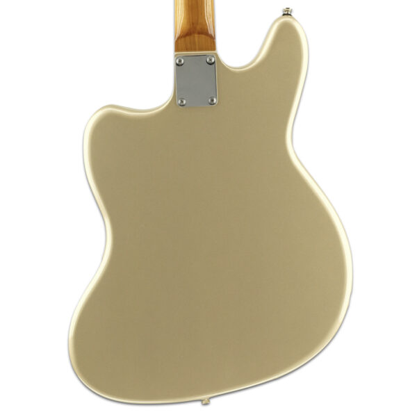 Back Detail, Shoreline Gold Metallic Zaftig