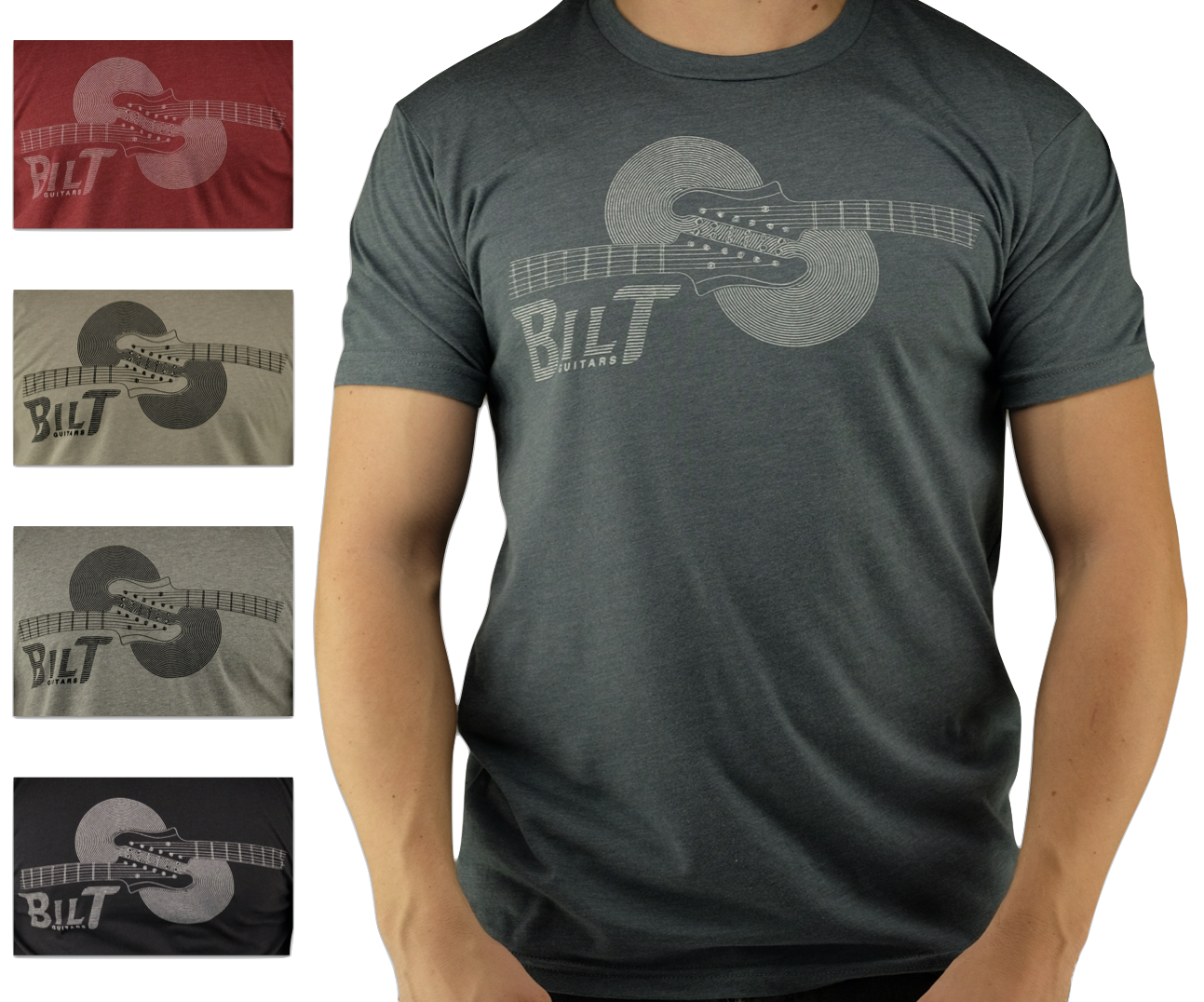 Horizontal Headstock T-Shirt – BilT