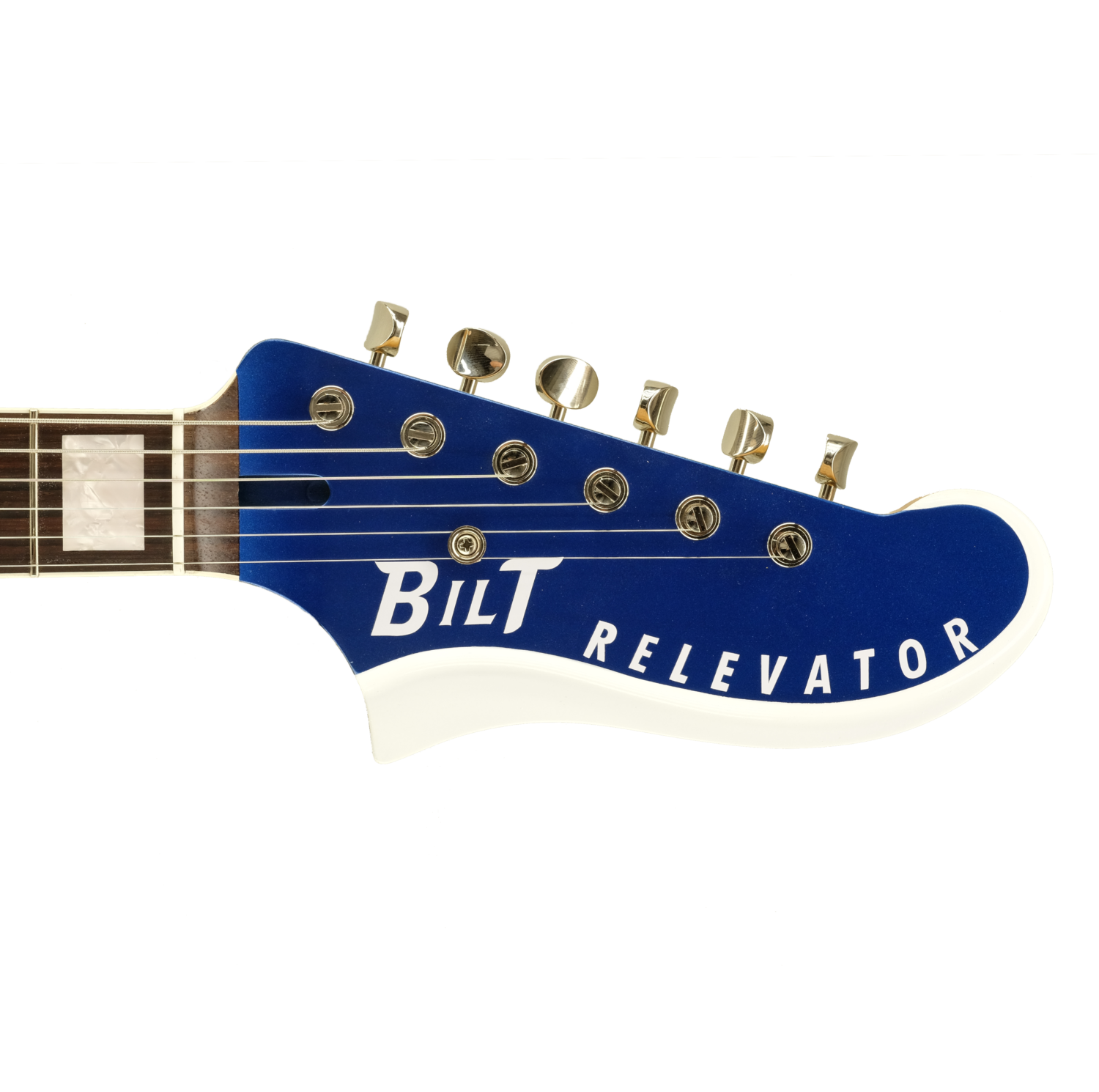 Ford Blue Flame Metallic Relevator+Effects - Headstock
