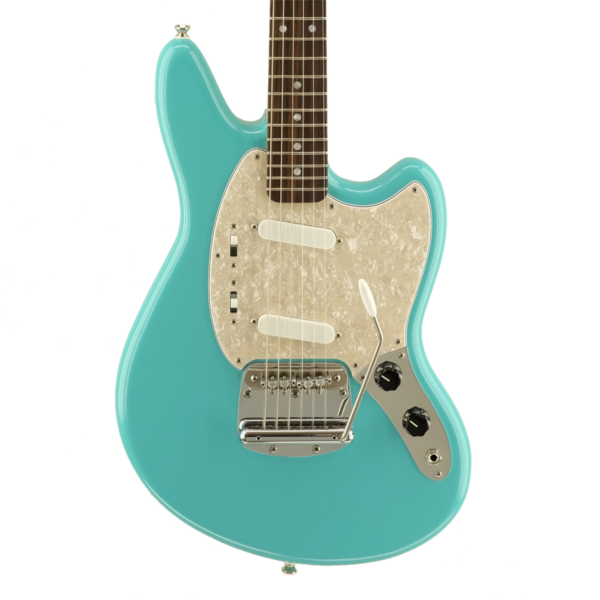 Seafoam Green Rele Guitar - Body Detail
